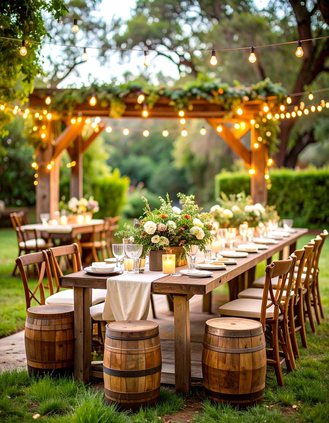 Rustic Garden Barn Wedding - 24 Garden Wedding Ideas