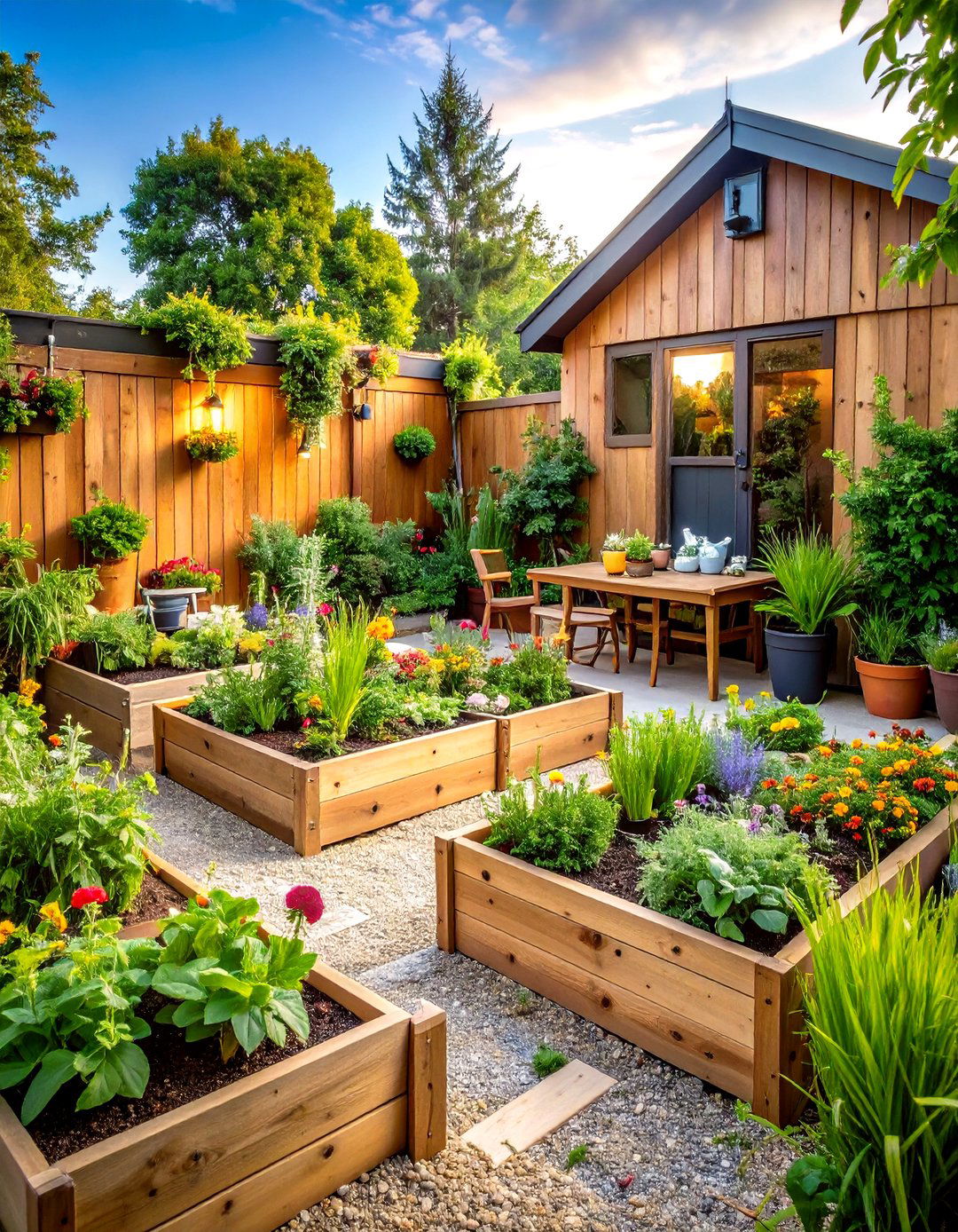 Rustic Garden Integration Features - 24 Rustic Tiny House Ideas