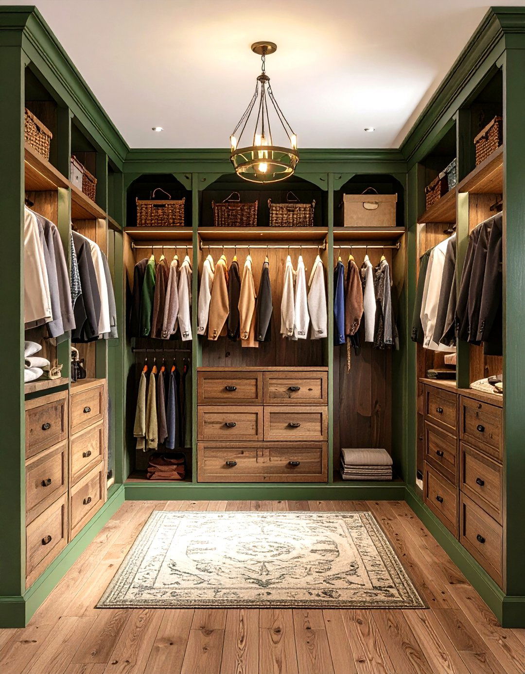 Rustic Irish Cottage Closet - 24 Rustic Closet Ideas