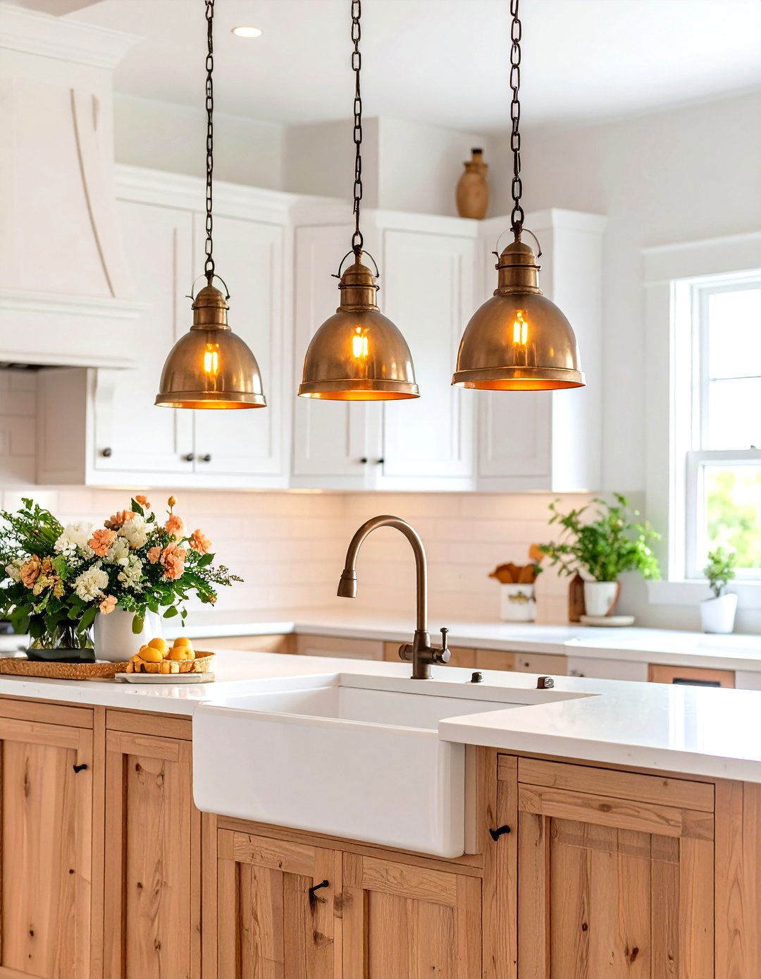 Rustic Kitchen Sink Lantern Pendant Lights - 24 Kitchen Sink Lighting Ideas