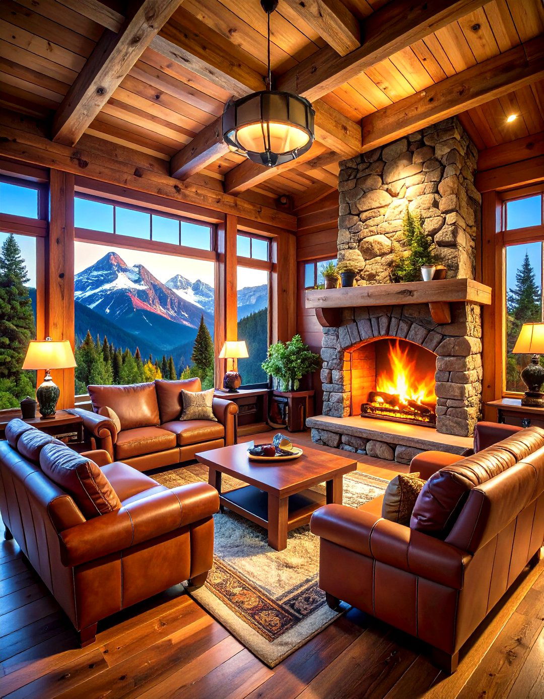 Rustic Lodge Gaming Retreat - 24 Arcade Room Ideas