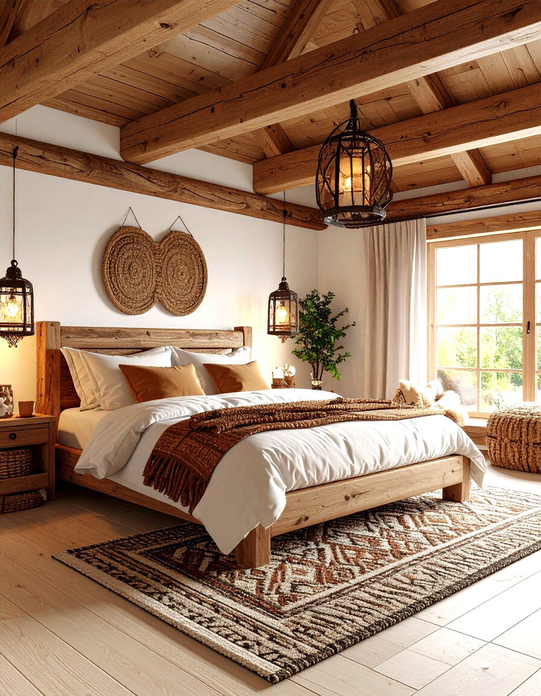 Rustic Longhouse Bedroom Design - 24 Viking Bedroom Ideas