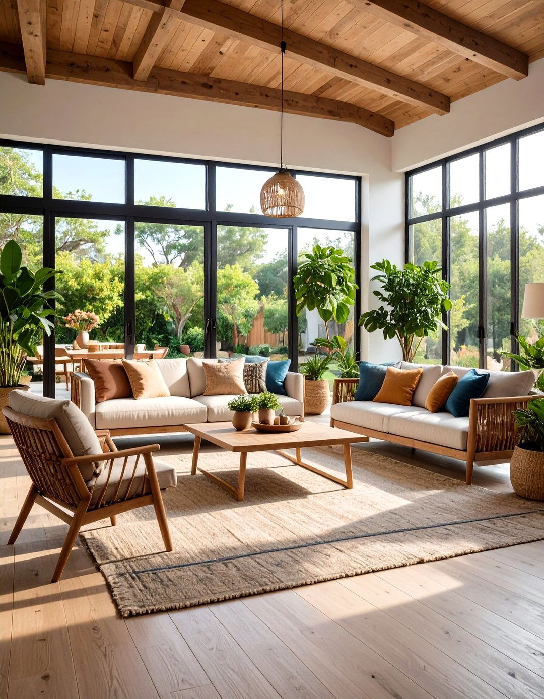 Rustic Outdoor Connections - 24 Rustic Interior Design Ideas