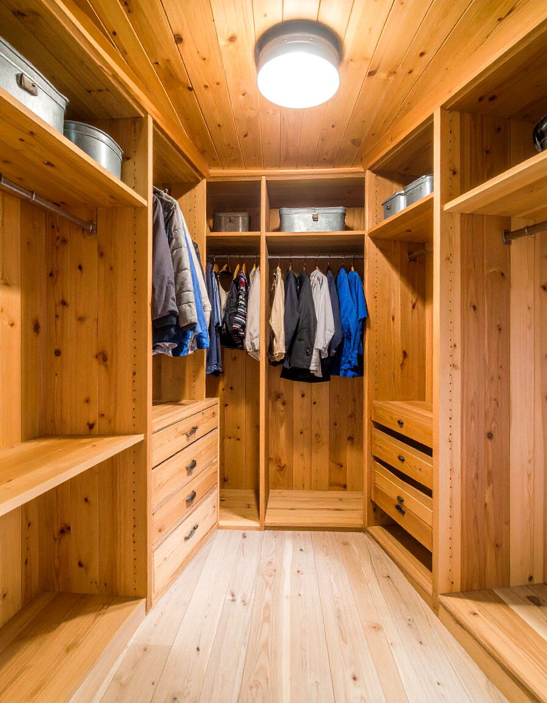 Rustic Prairie Farmhouse Closet - 24 Rustic Closet Ideas