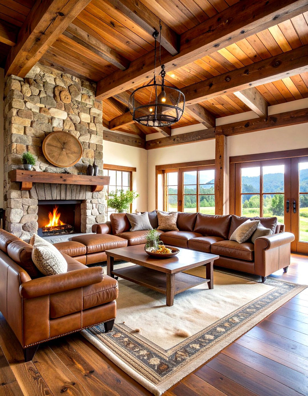 Rustic Ranch Living Room - 24 Southwest Living Room Ideas