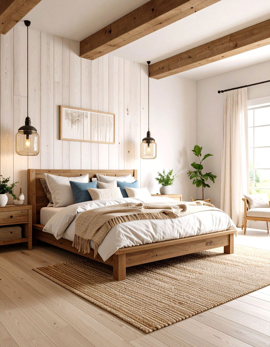 Rustic Reclaimed Wood Bedroom - 24 Dark Wood Bedroom Ideas
