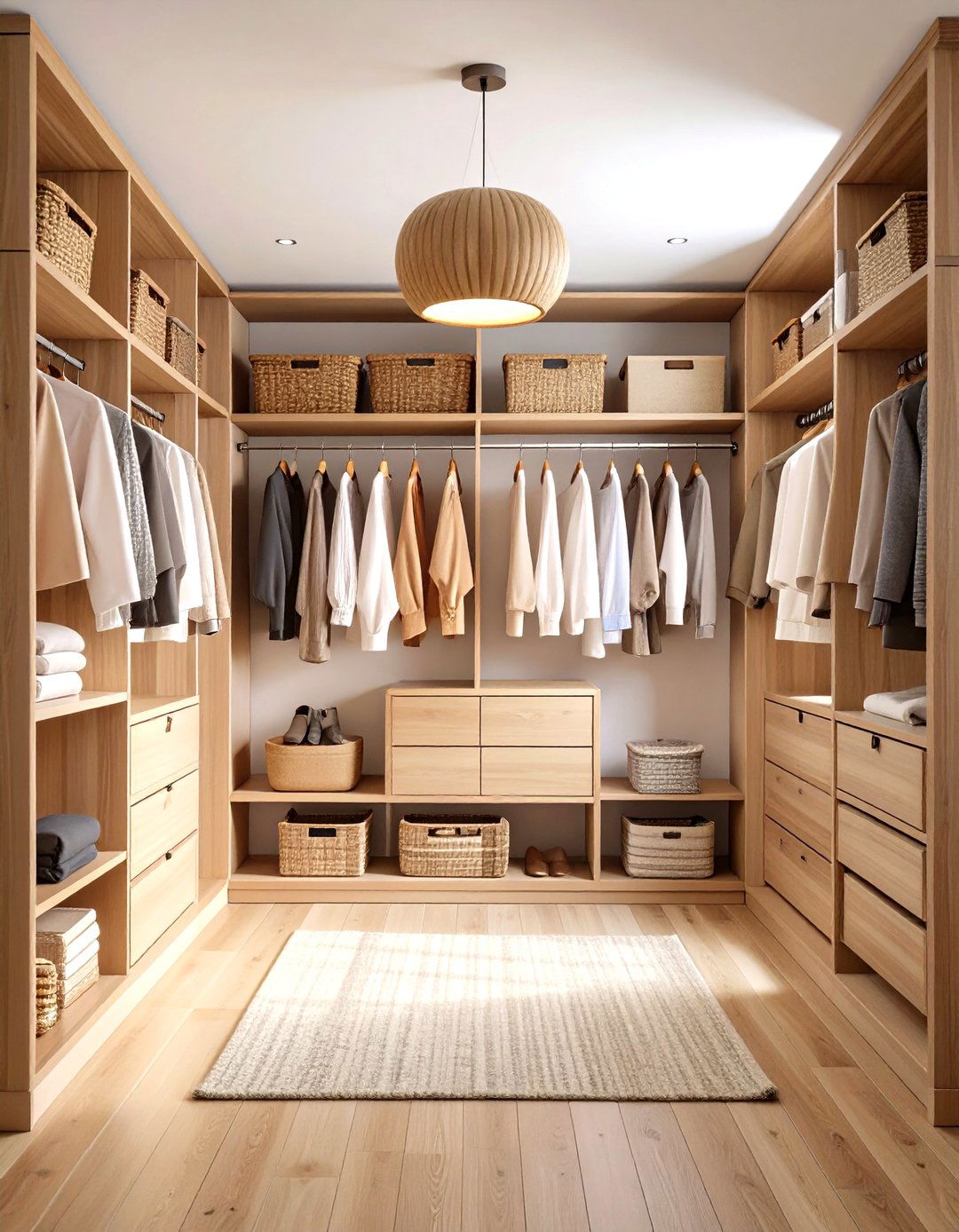 Rustic Scandinavian Minimalist Closet - 24 Rustic Closet Ideas