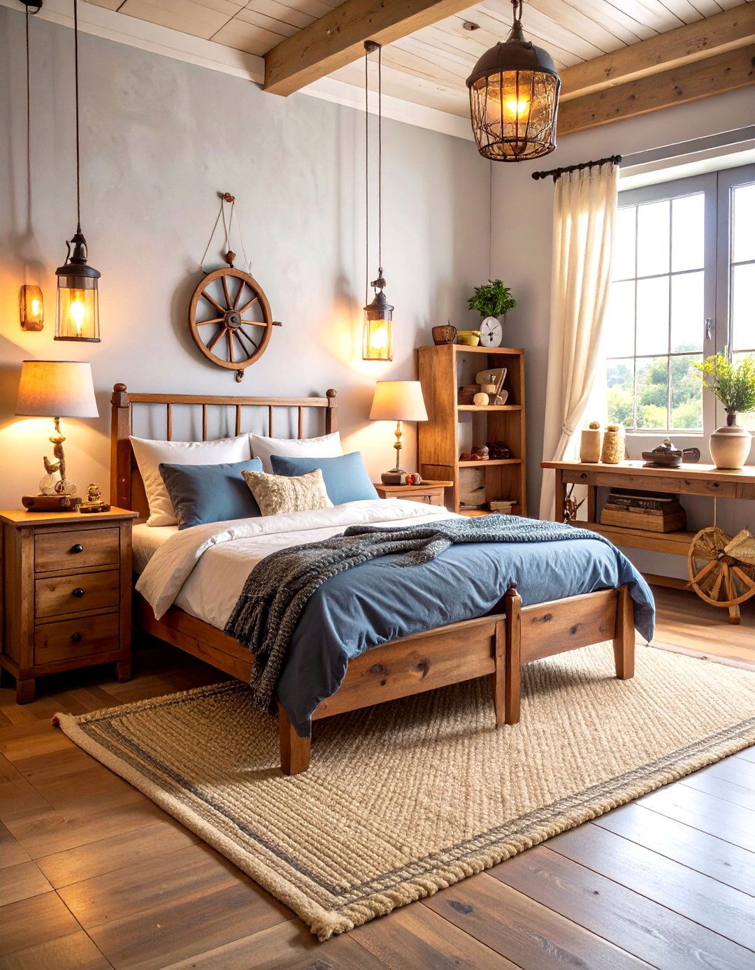 Rustic Shipbuilders Workshop Room - 24 Pirate-themed Bedroom Ideas