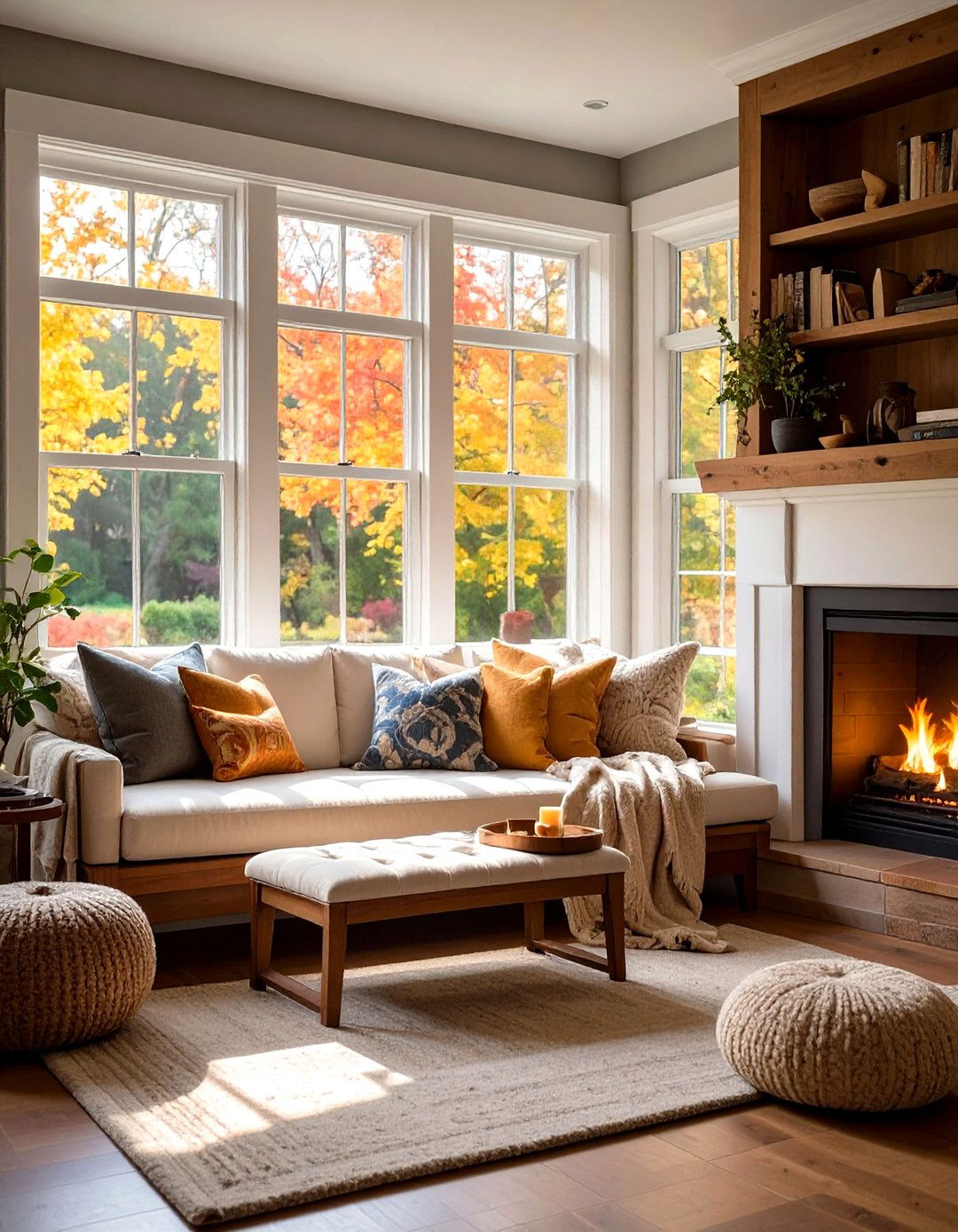 Rustic Stone Outdoor Fireplace Bench - 24 Fireplace Bench Ideas
