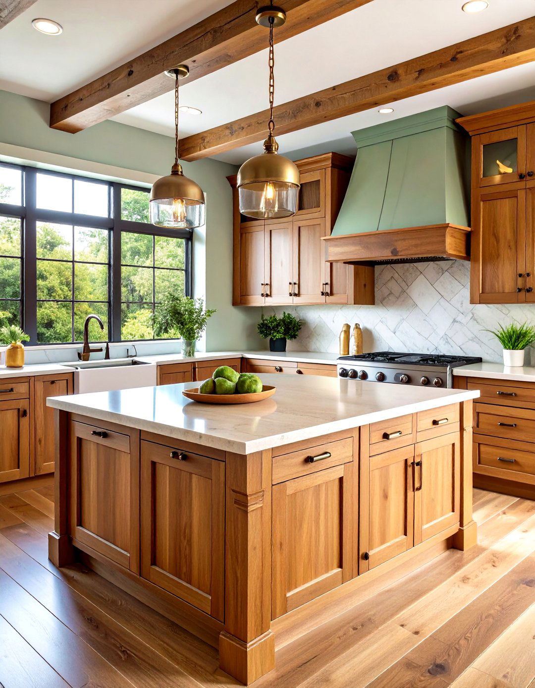 Rustic Wood Cabinet Kitchen Design - 24 Tuscan Kitchen Design Ideas