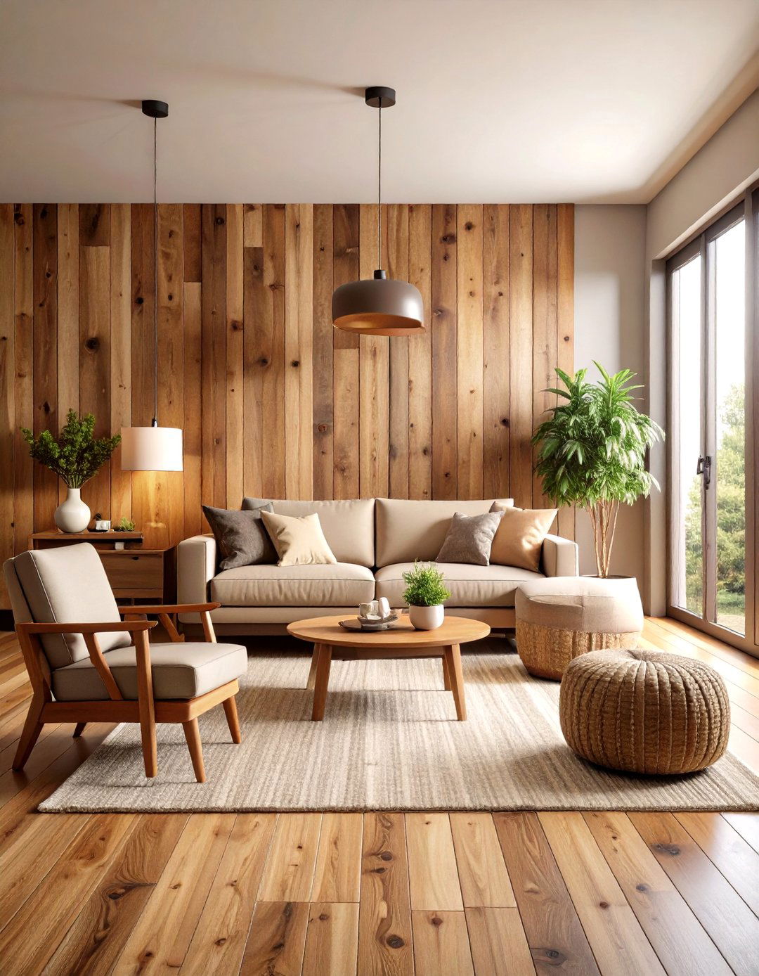 Rustic Wood Slat Warmth - 24 Wall Texture Ideas