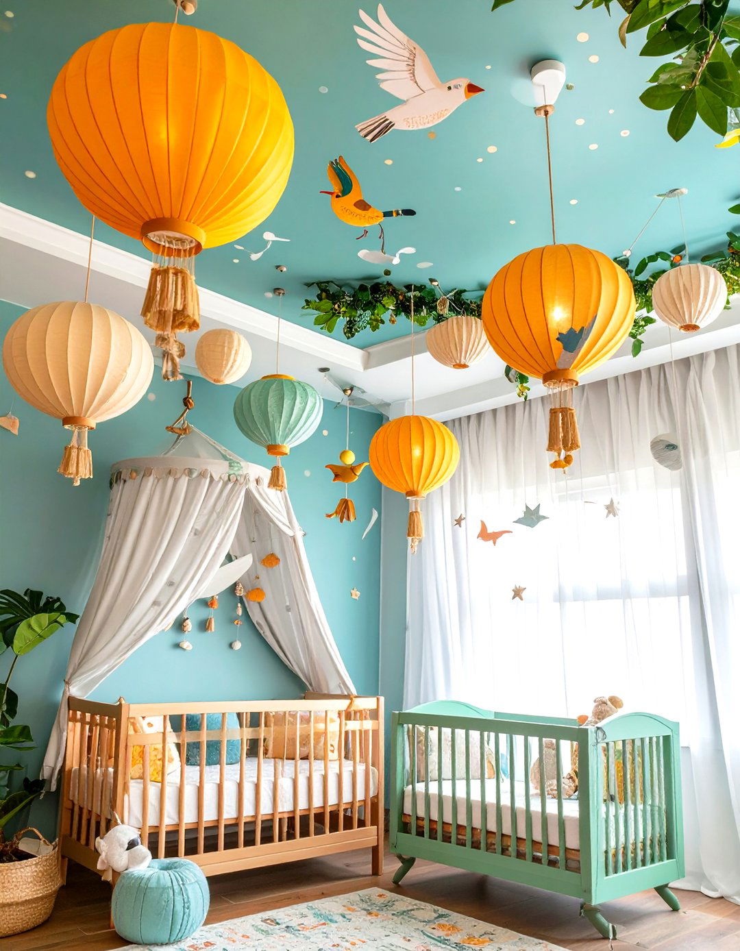 Safari Ceiling Decor - 24 Safari Nursery Decor Ideas