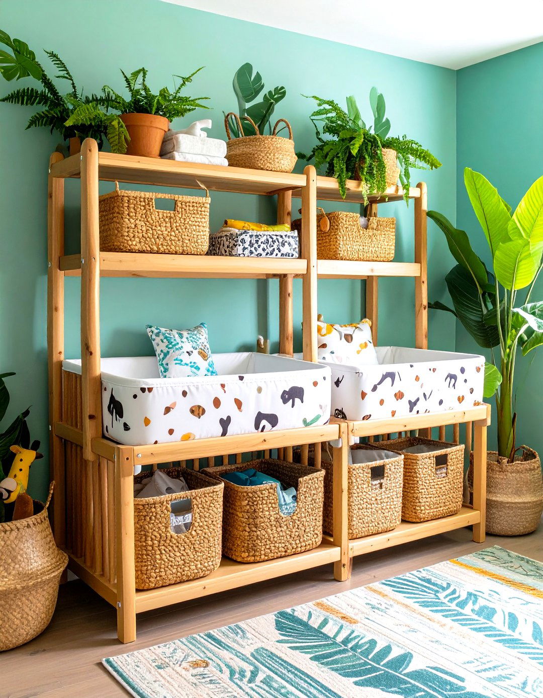 Safari Changing Station - 24 Safari Nursery Decor Ideas