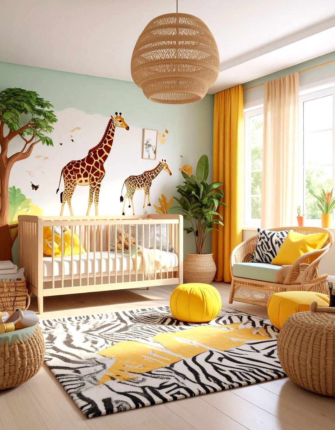 Safari Jungle Adventure Nursery - 24 Nature Themed Nursery Ideas