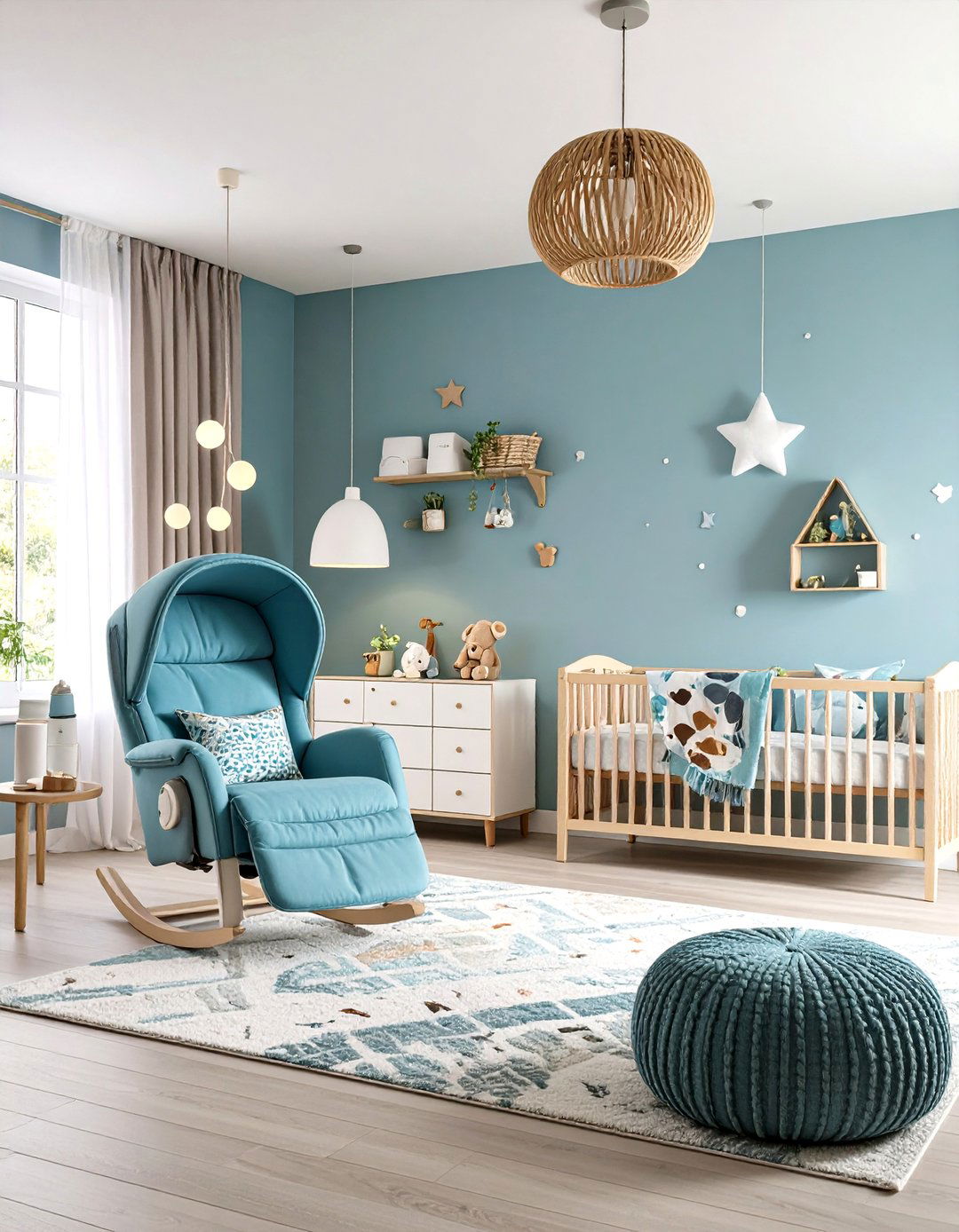 Safari Themed Feeding Area - 24 Safari Nursery Decor Ideas
