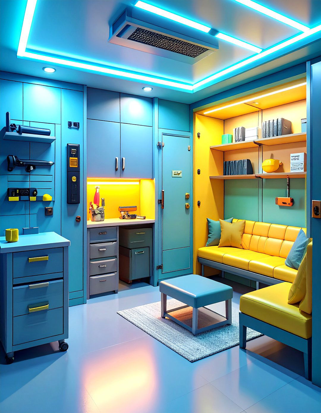 Safe Room Gun Storage - 24 Gun Room Ideas