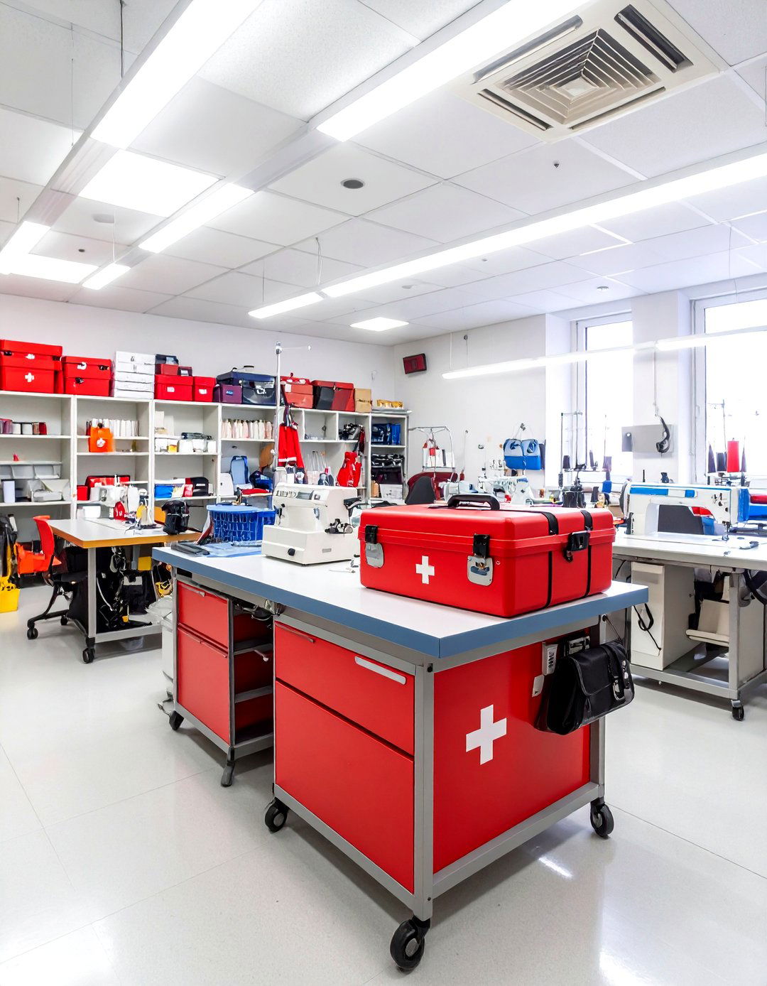 Safety and First Aid Stations