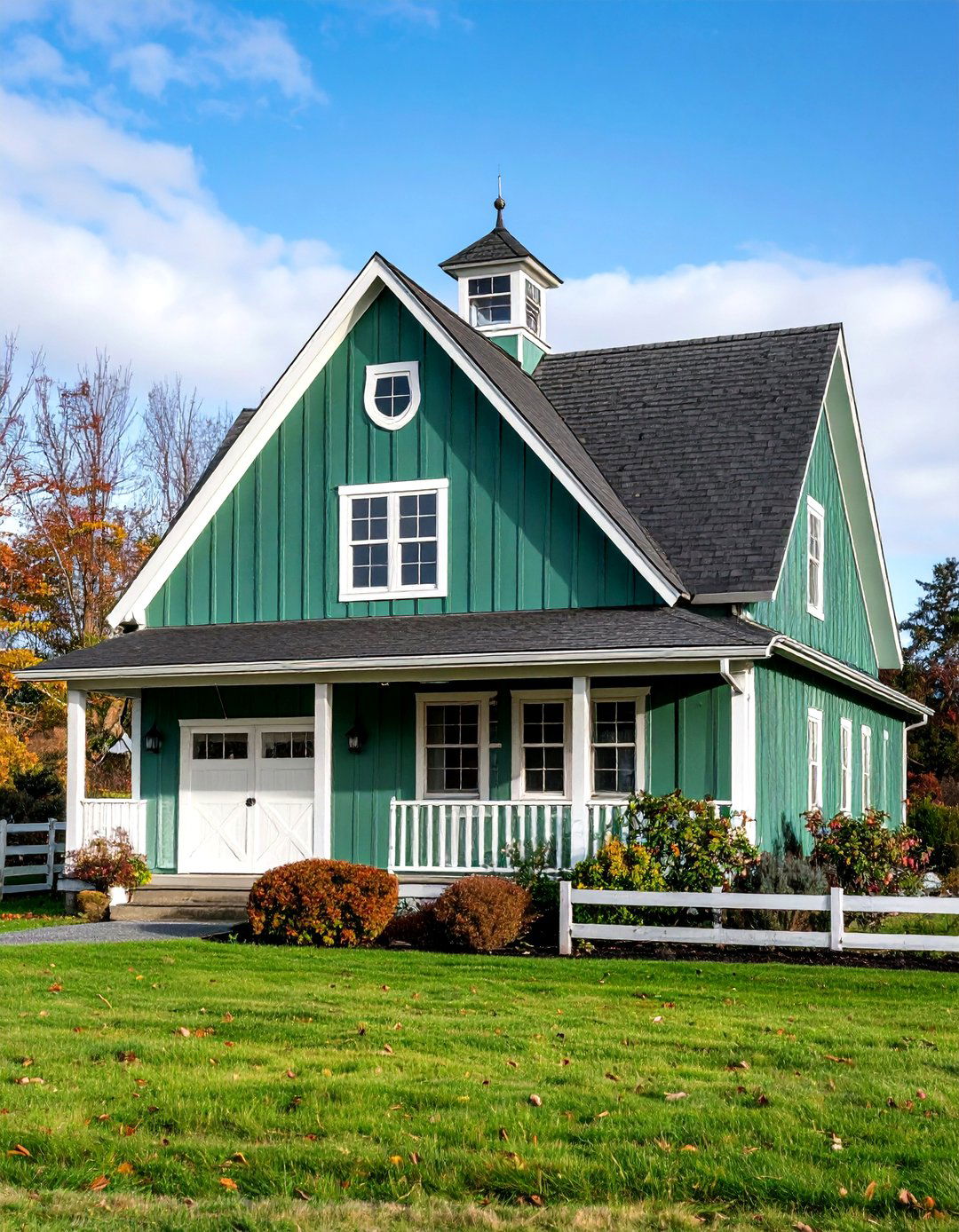 Sage Green Barn Style Conversion - 24 Sage Green House Exterior Ideas