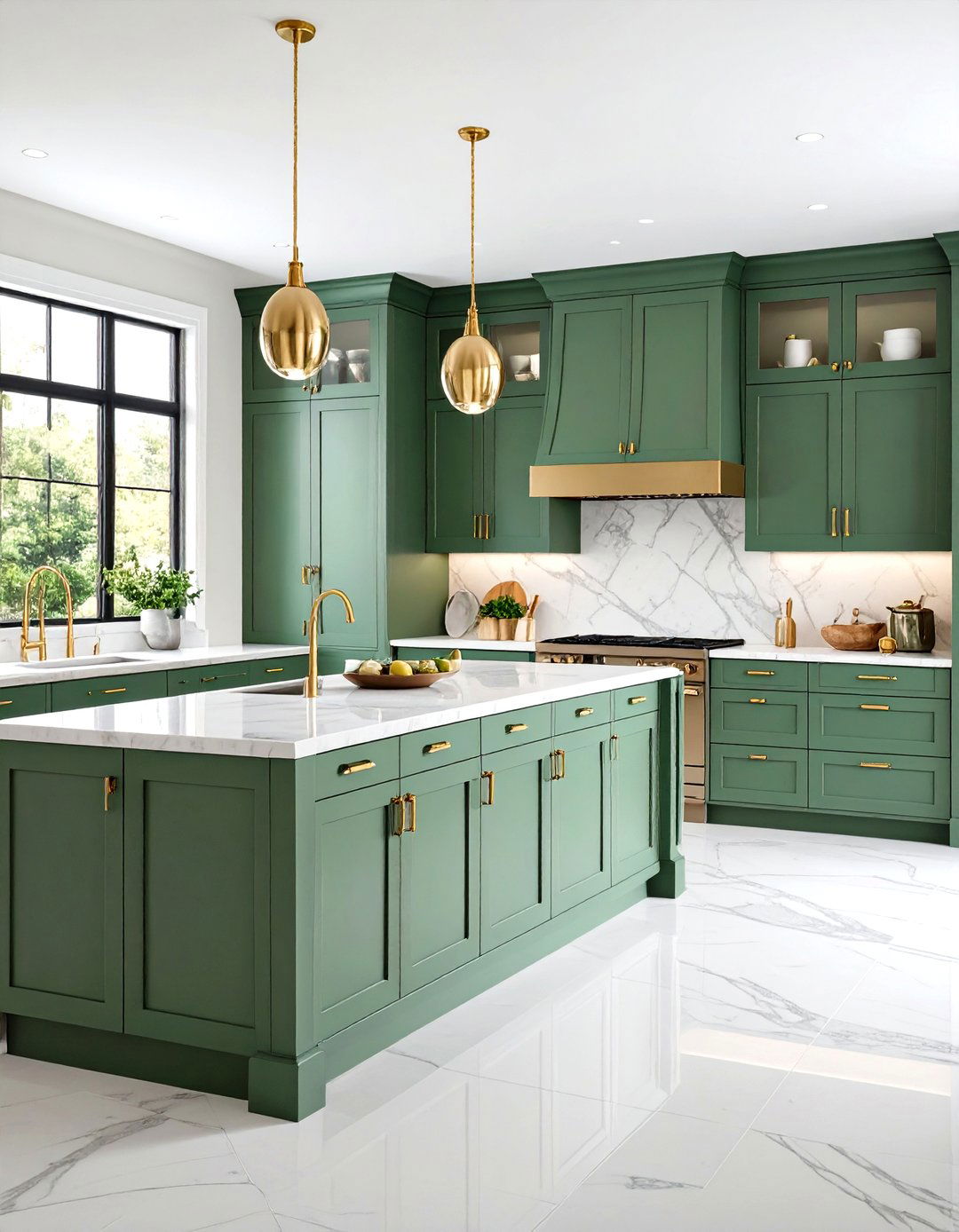 Sage Green Butlers Pantry - 24 Sage Green Kitchen Ideas