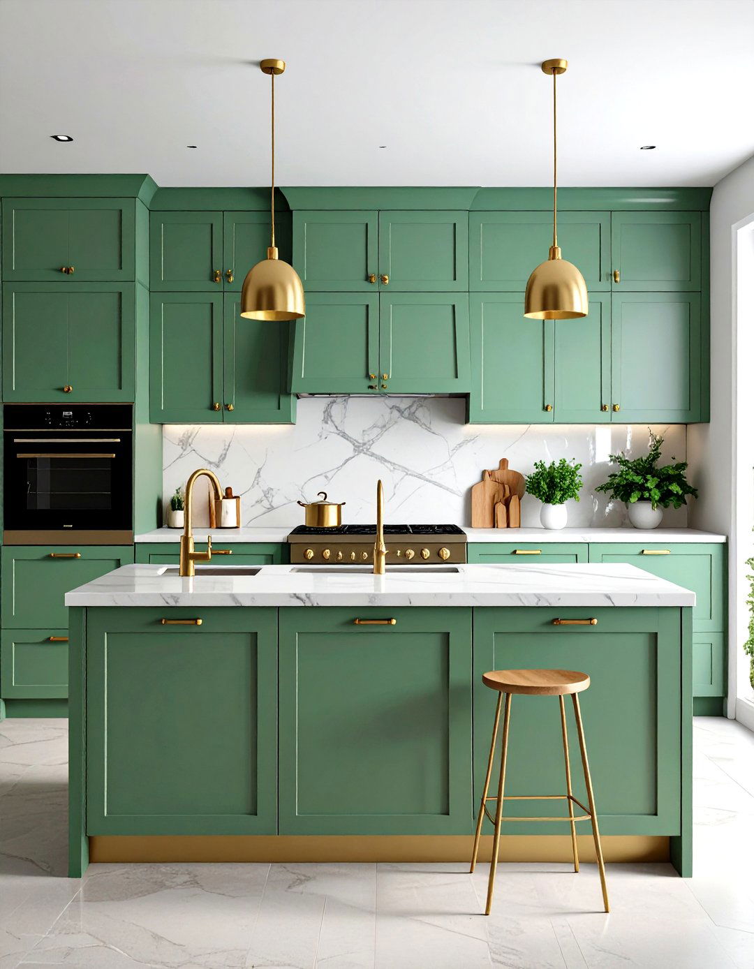 Sage Green Kitchen Design - 24 Pastel Colour Ideas for Your Home