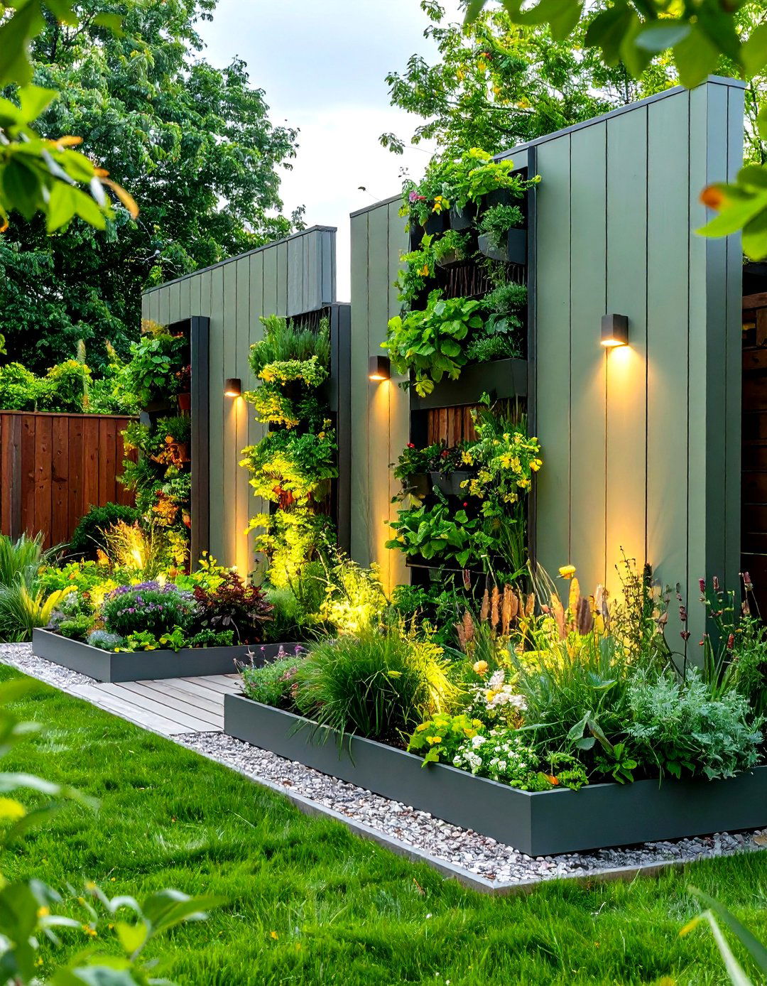 Sage Green Modular Panel System - 24 Sage Green Garden Fence Ideas
