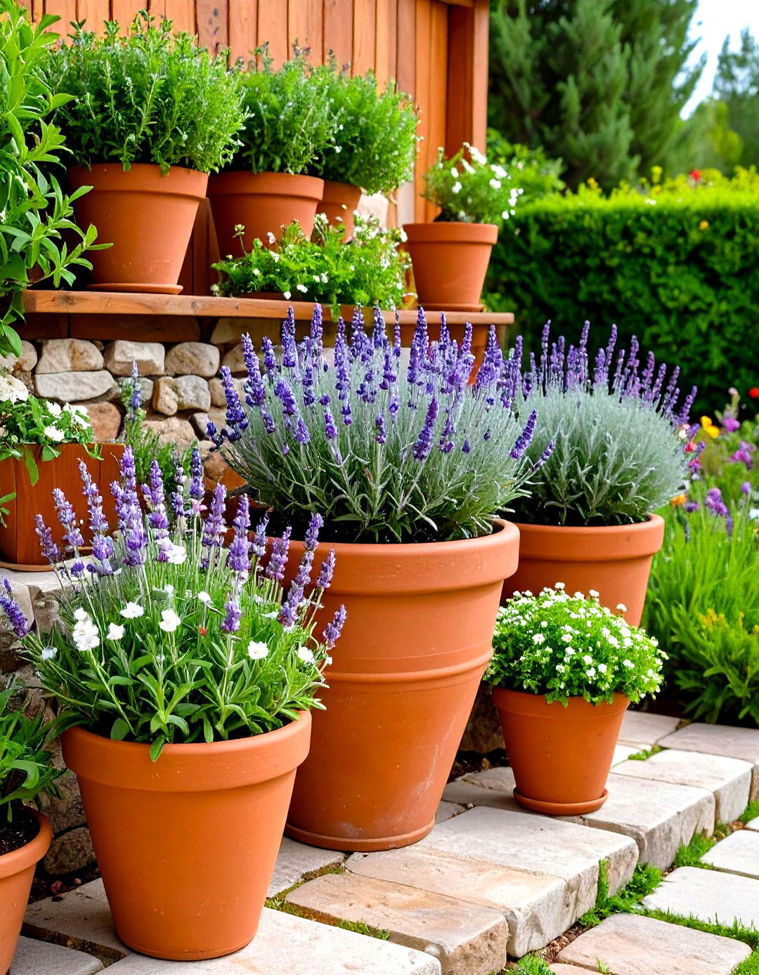 Sage for Silvery Herb Accents - 24 Outdoor Plants for Patio