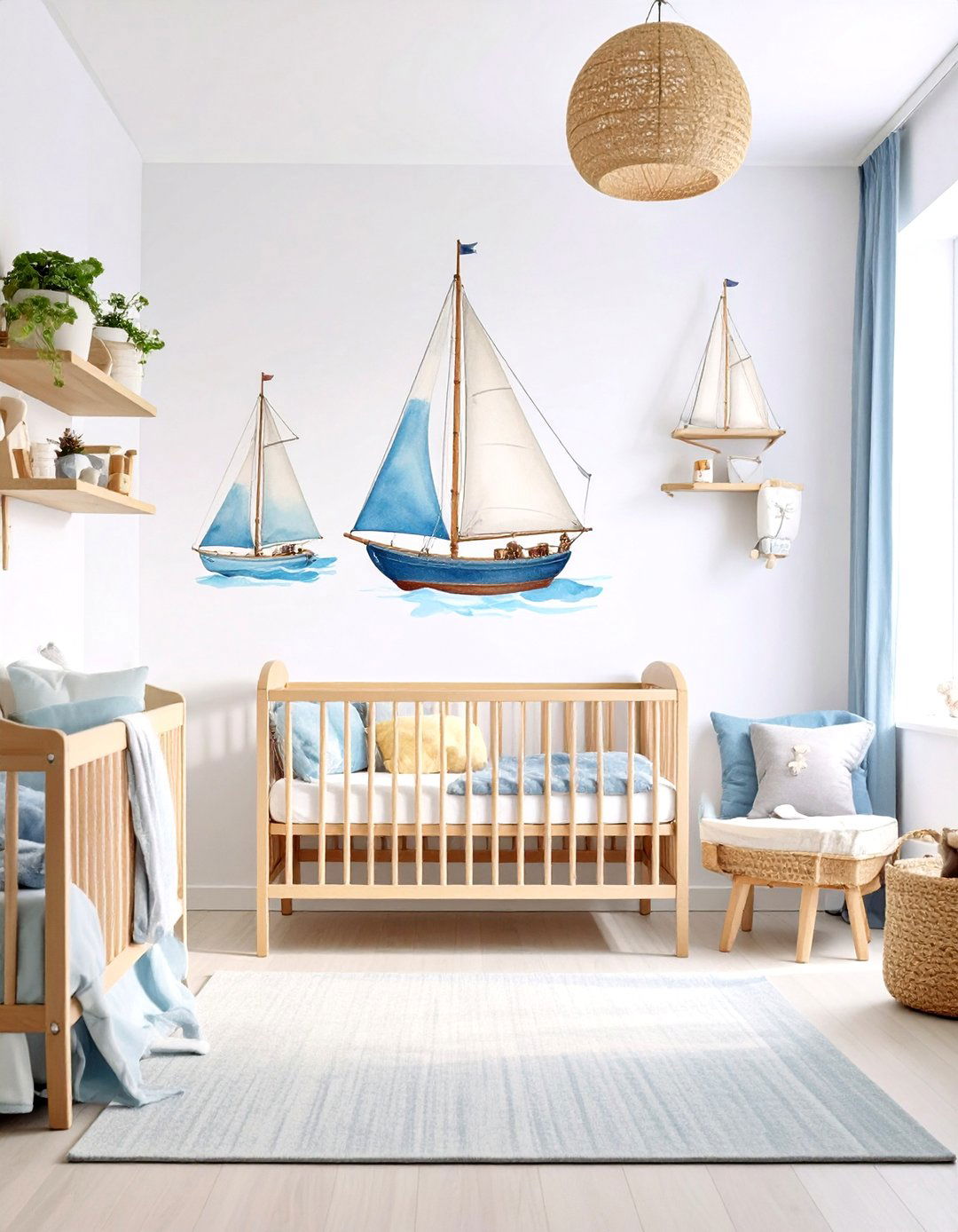 Sailboat Expedition Nursery - 24 Nautical Nursery Ideas