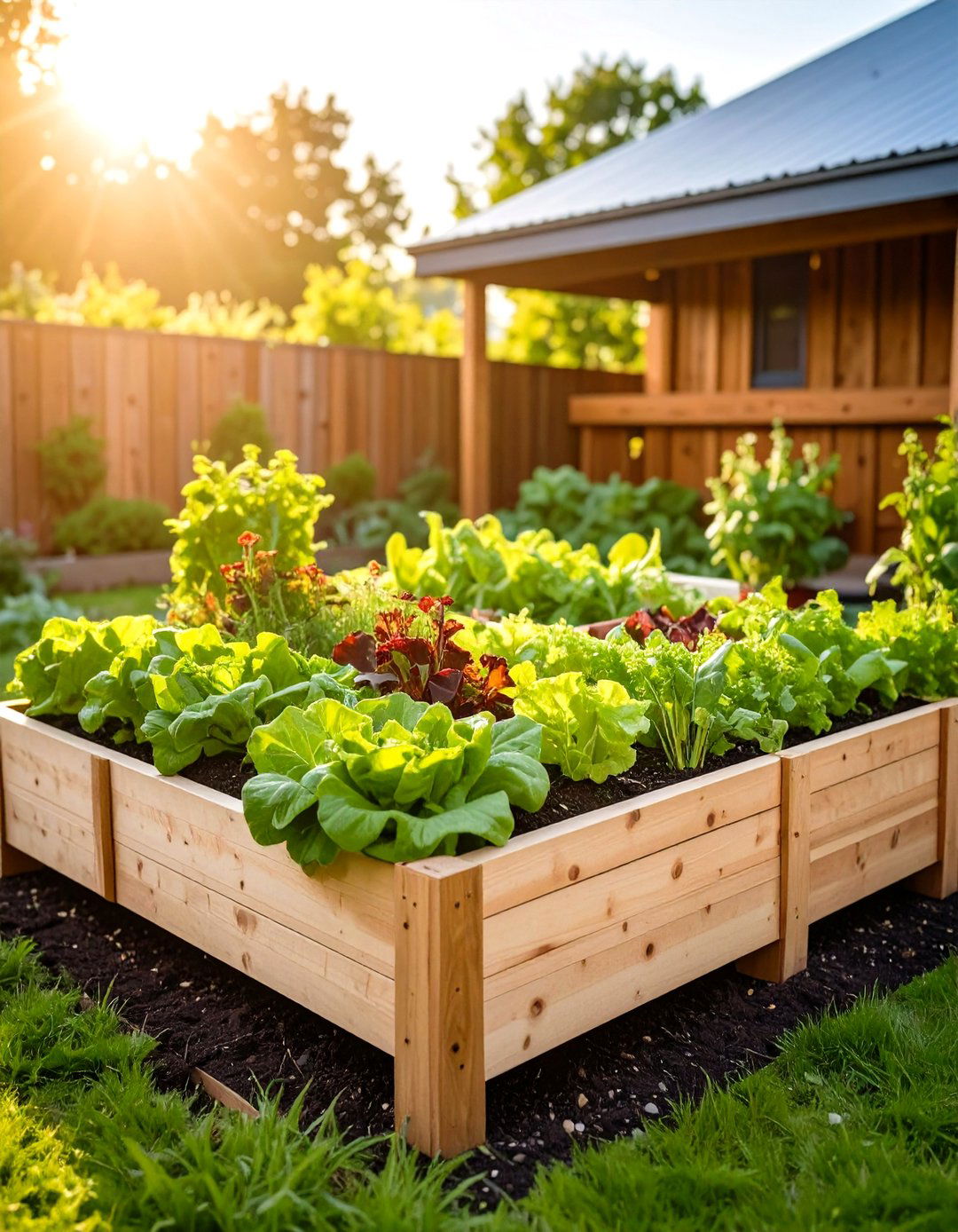 Salad Garden Paradise - 24 Pallet Garden Ideas