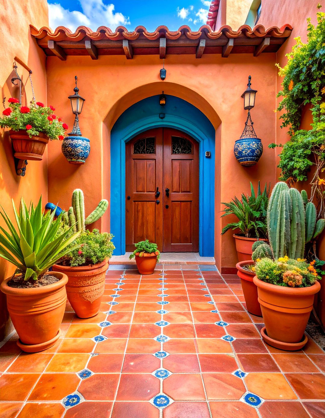 Saltillo Tile Flooring - 24 Southwest Interior Design Ideas
