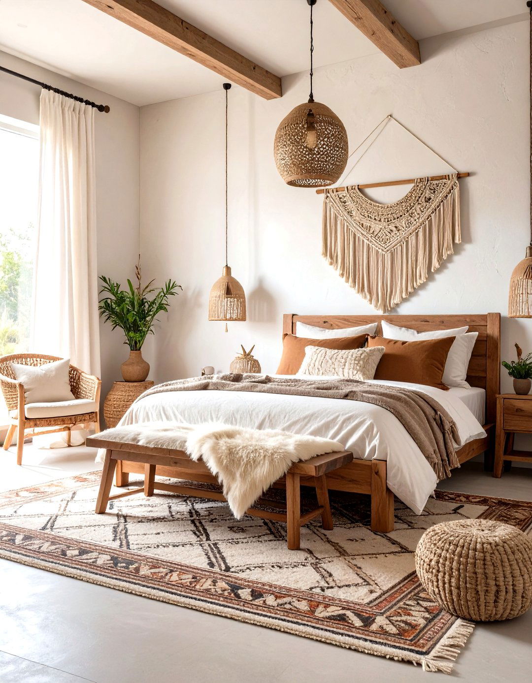 Santa Fe Style Master Bedroom - 24 Southwestern Decor Ideas