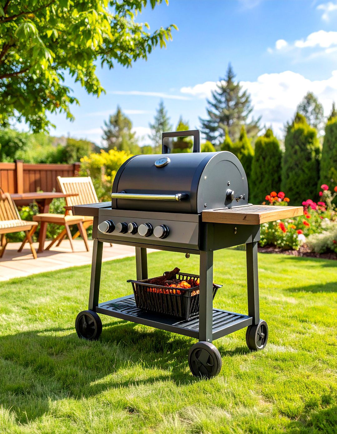 Santa Maria Style Grill Pit - 24 Bbq Pit Ideas