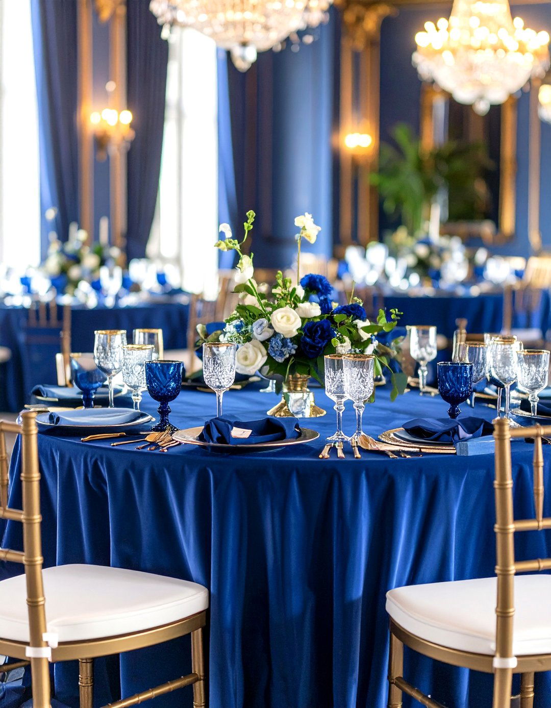 Sapphire Blue Vintage Wedding Theme - 24 Blue Wedding Theme Ideas