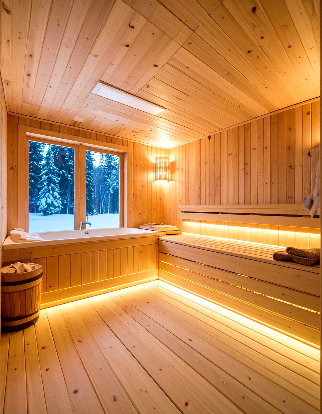 Sauna Room Addition - 24 luxury bathroom ideas