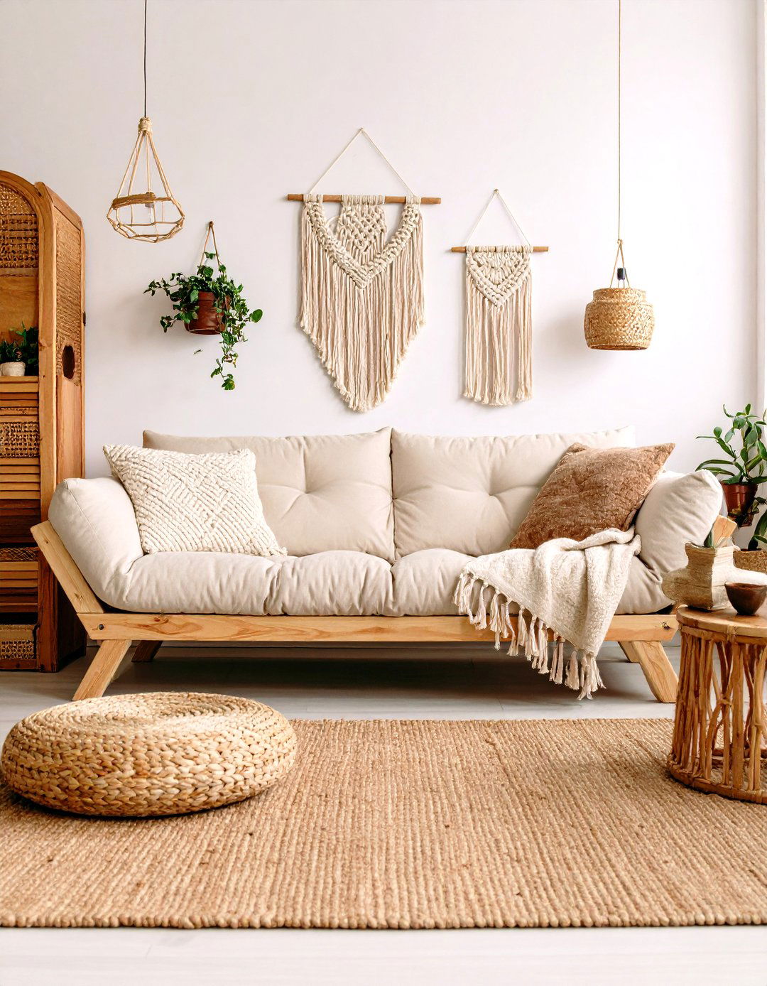 Scandi Boho Cream Couch Fusion - 24 Cream Couch Living Room Ideas