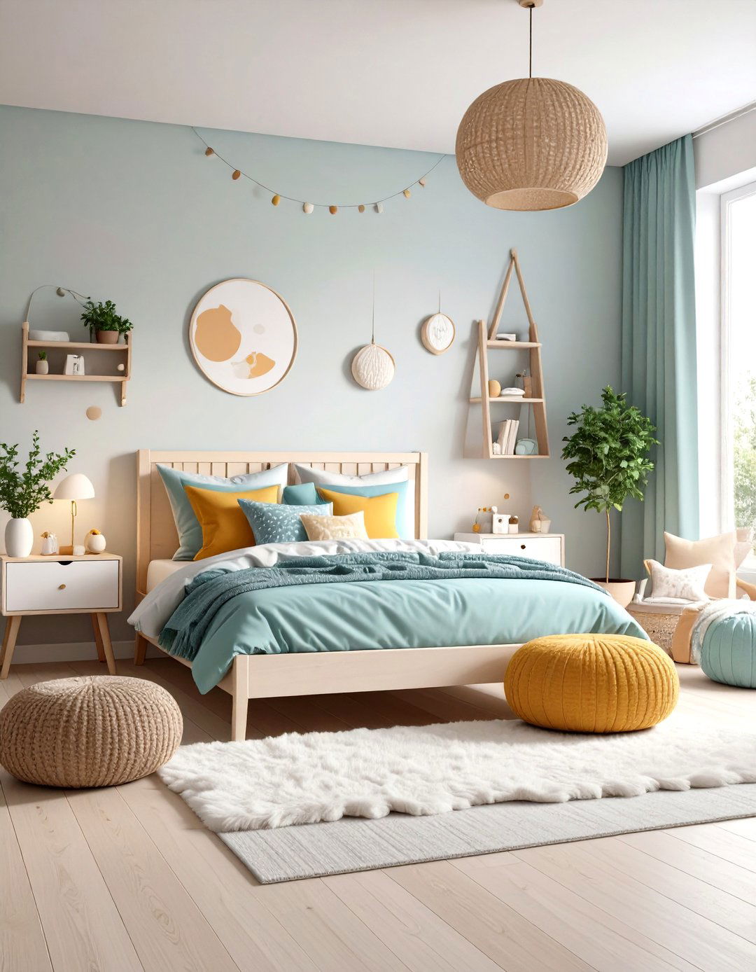 Scandinavian Cozy Hygge Bedroom - 24 Kids Room Ideas