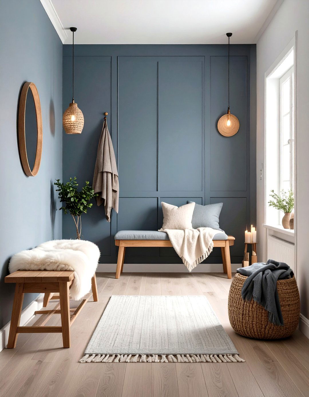 Scandinavian Dark Hygge Approach - 24 Dark Hallway Ideas