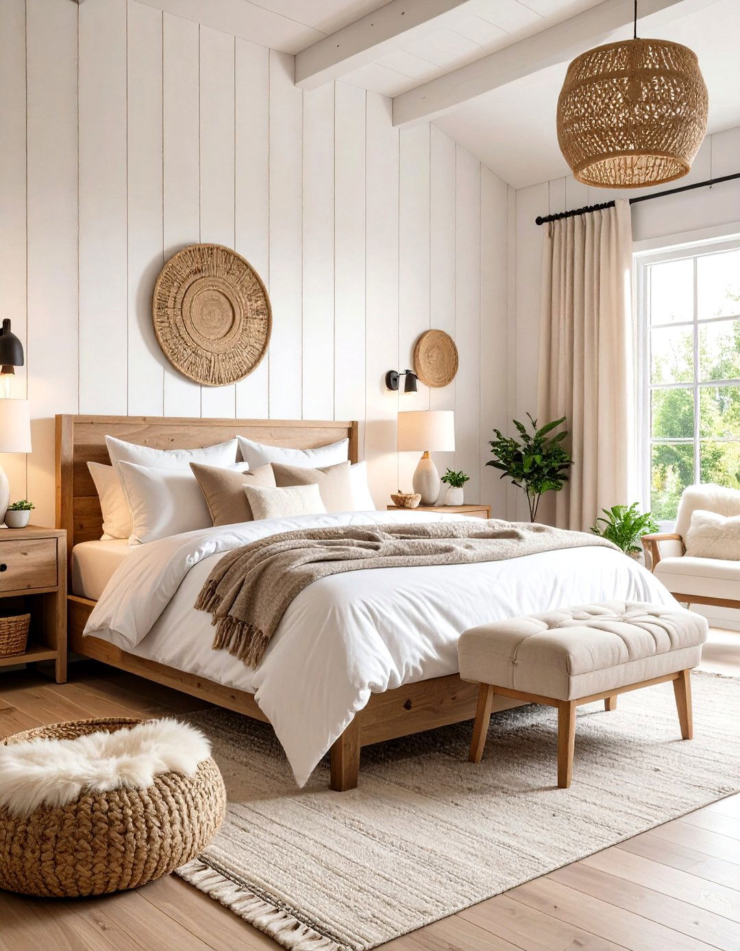 Scandinavian Farmhouse Dark Wood Bedroom - 24 Dark Wood Bedroom Ideas
