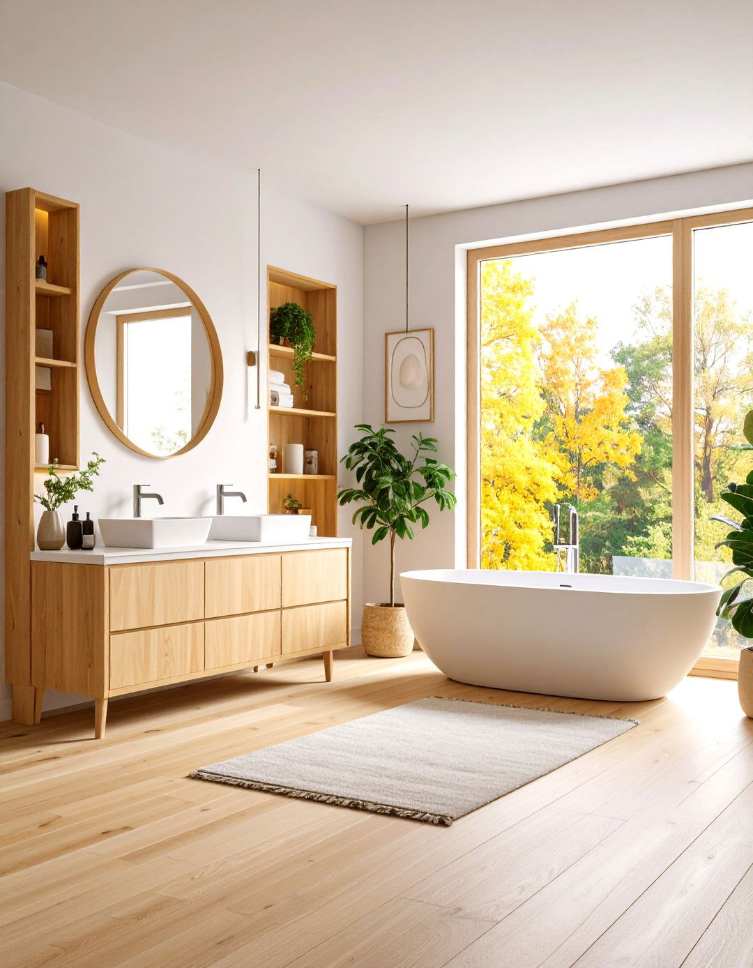 Scandinavian Functionality - 24 Small Ensuite Design Ideas