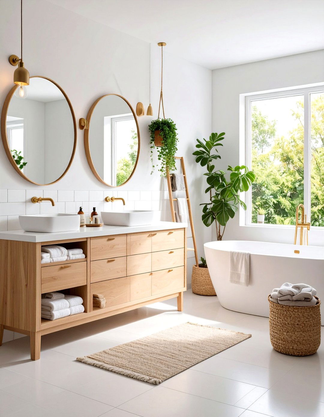 Scandinavian Hygge Bathroom