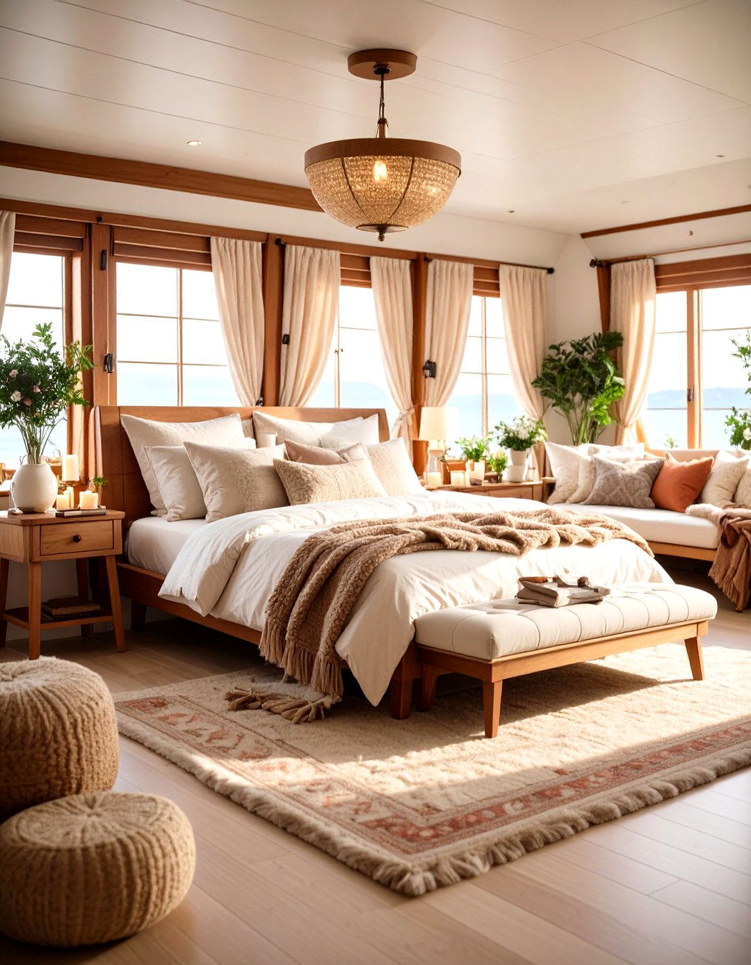 Scandinavian Hygge Comfort Den - 24 yacht bedroom ideas