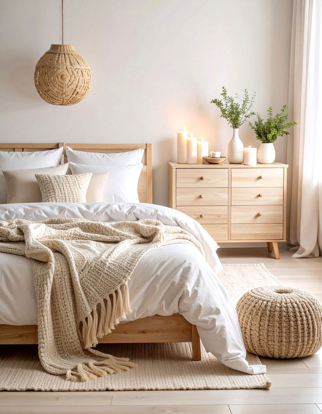 Scandinavian Hygge Comfort Zone - 24 Dresser Decor Ideas