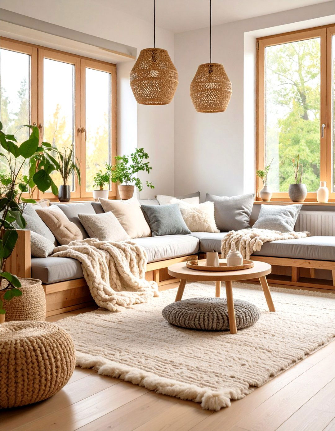 Scandinavian Hygge Corner - 24 Window Seat Ideas
