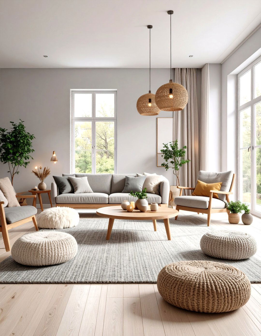 Scandinavian Hygge Counseling Room - 24 Therapist Office Decor Ideas