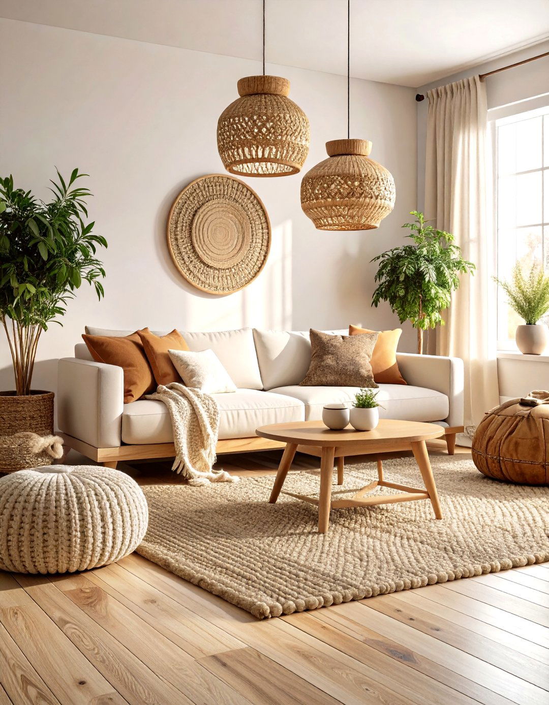 Scandinavian Hygge Cream Comfort - 24 Cream Living Room Ideas