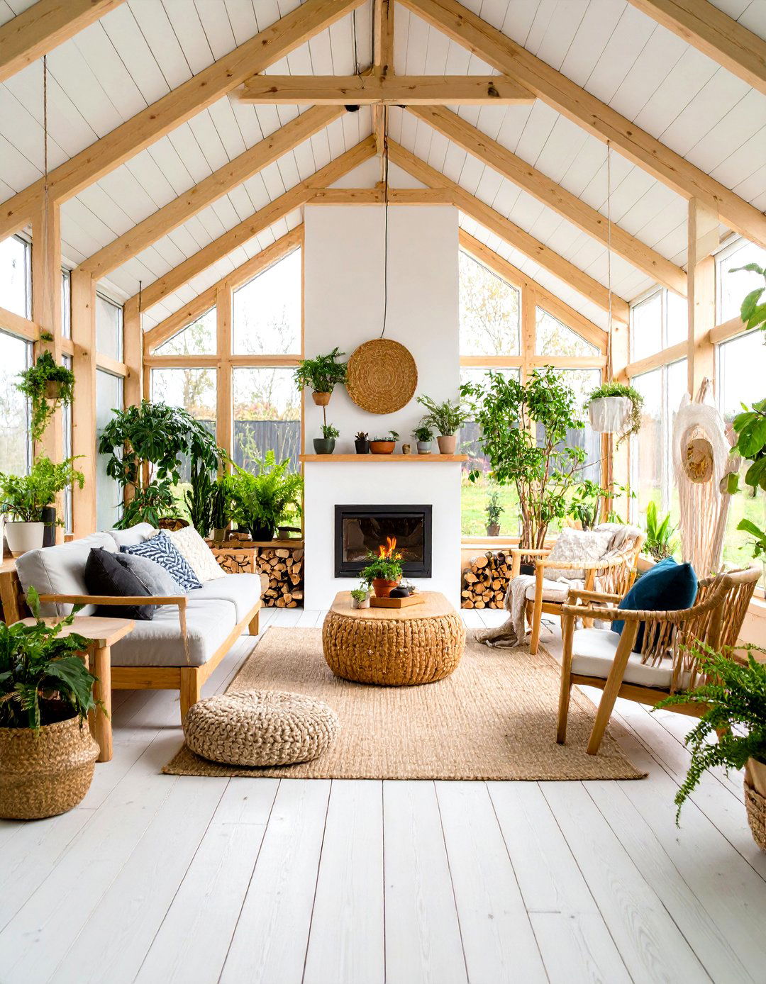 Scandinavian Hygge Plant Room - 24 Greenhouse Room Ideas
