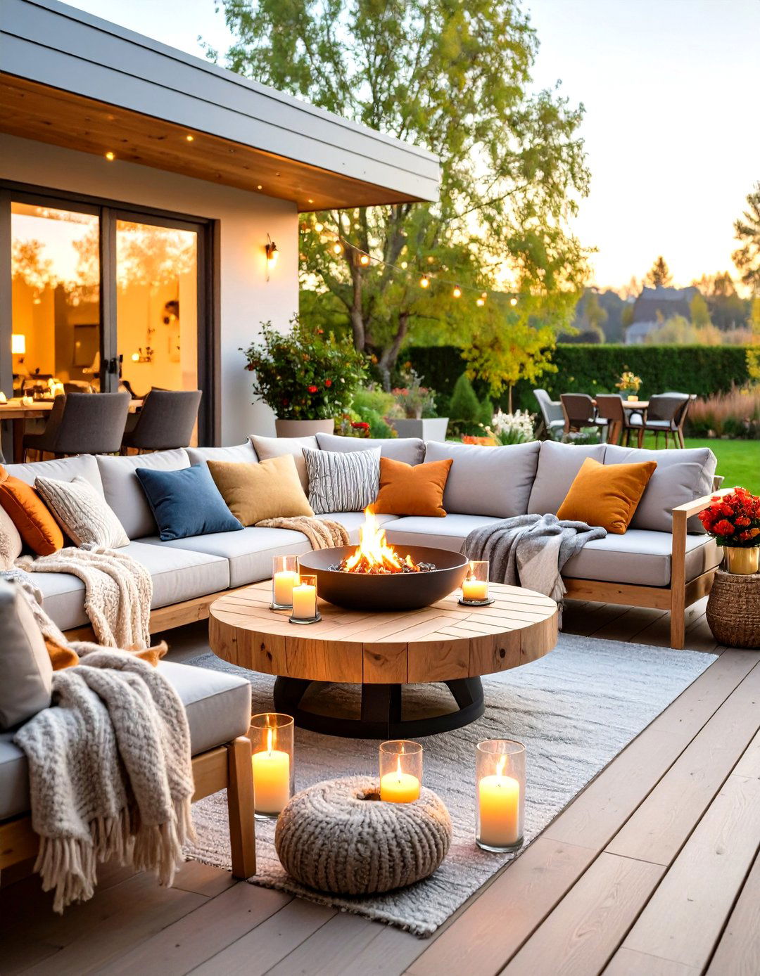 Scandinavian Hygge Retreat - 24 Outdoor Dining Area Ideas
