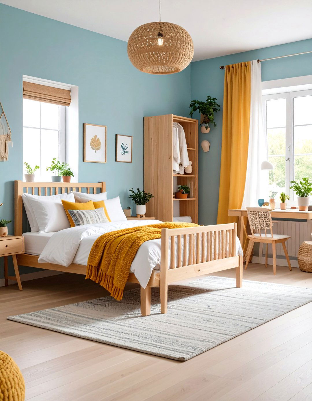 Scandinavian Inspired Design - 24 Minimalist Dorm Room Ideas