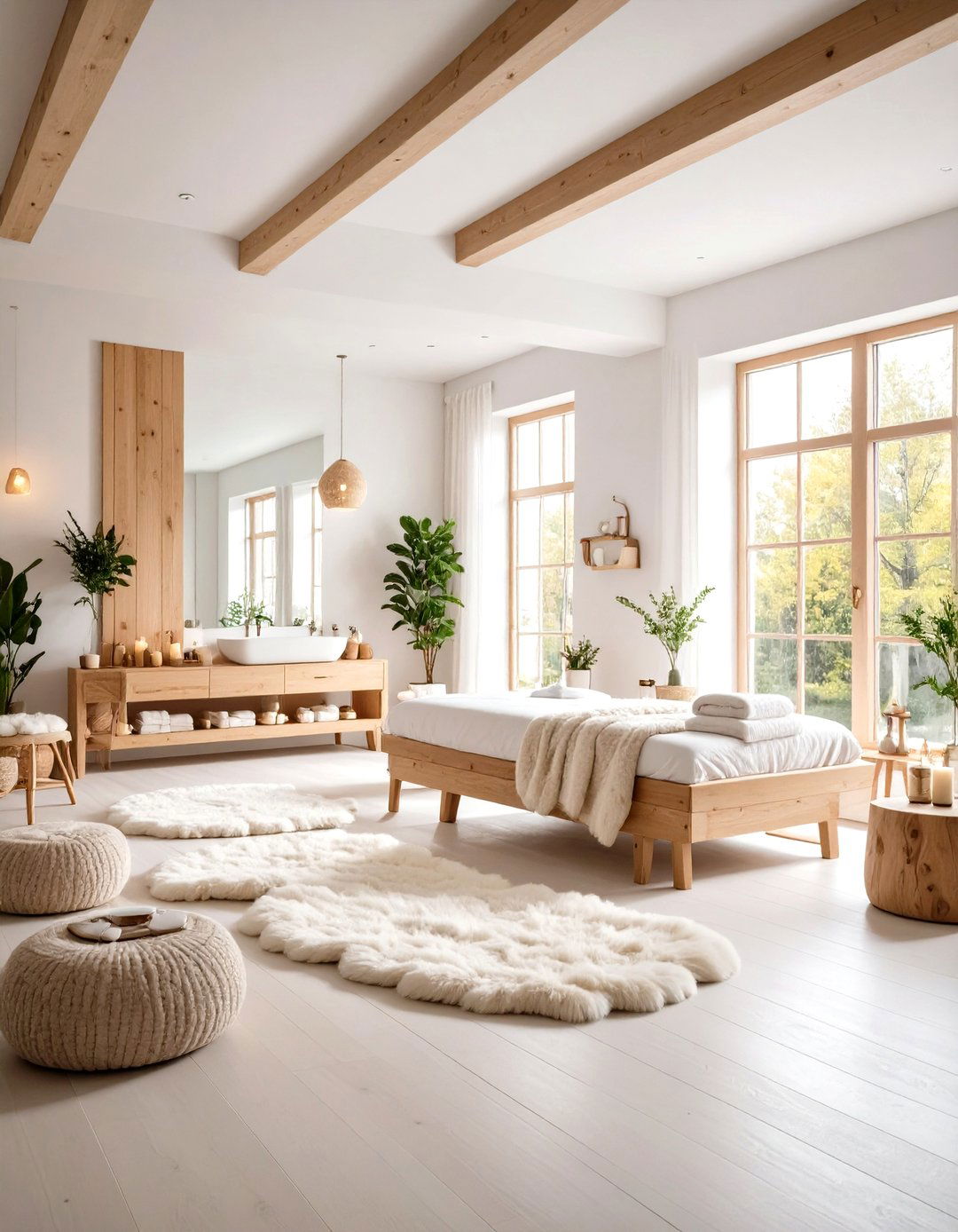 Scandinavian Inspired Treatment Room - 24 Facial Room Ideas