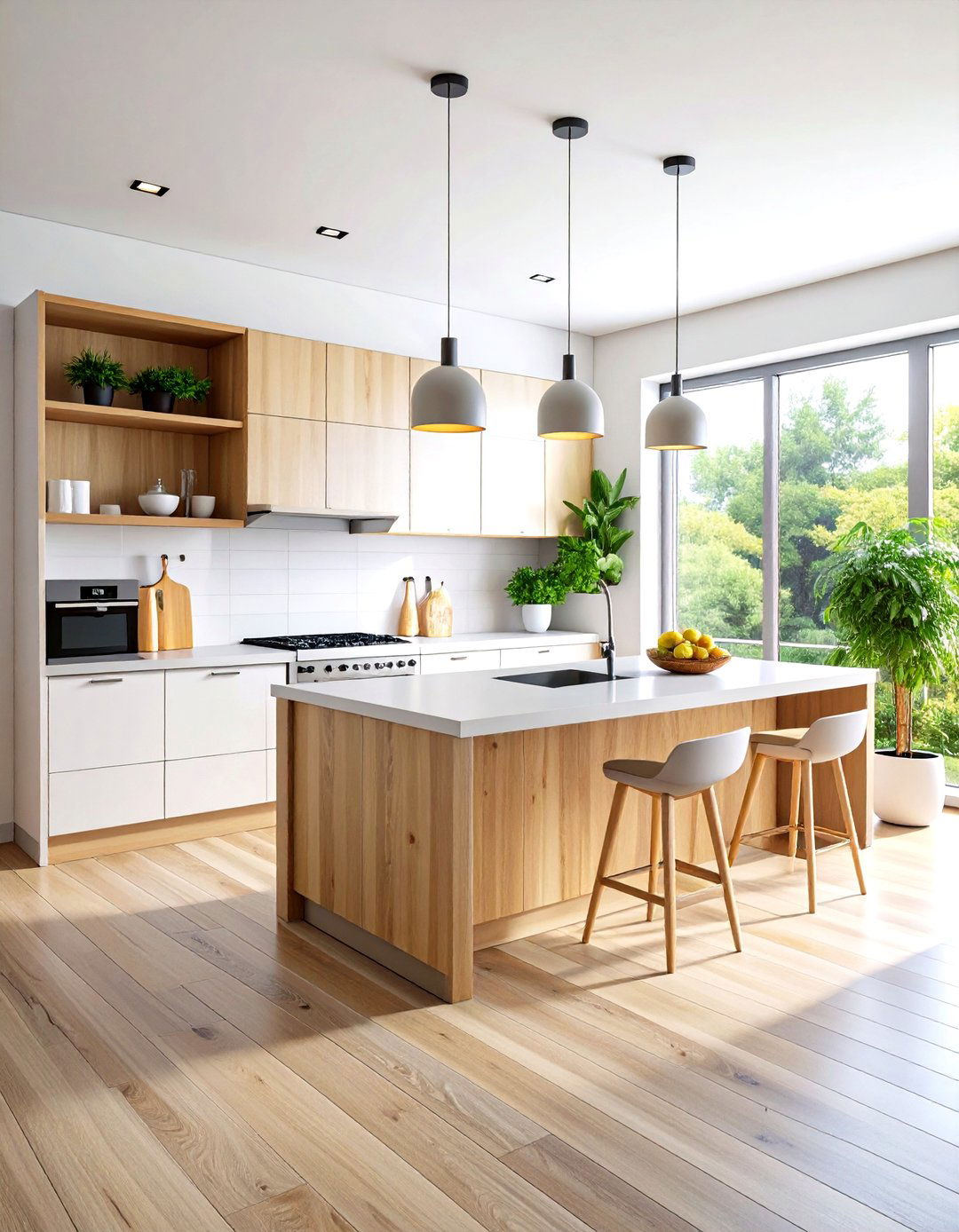 Scandinavian Minimalist Aesthetic - 24 Office Kitchen Ideas