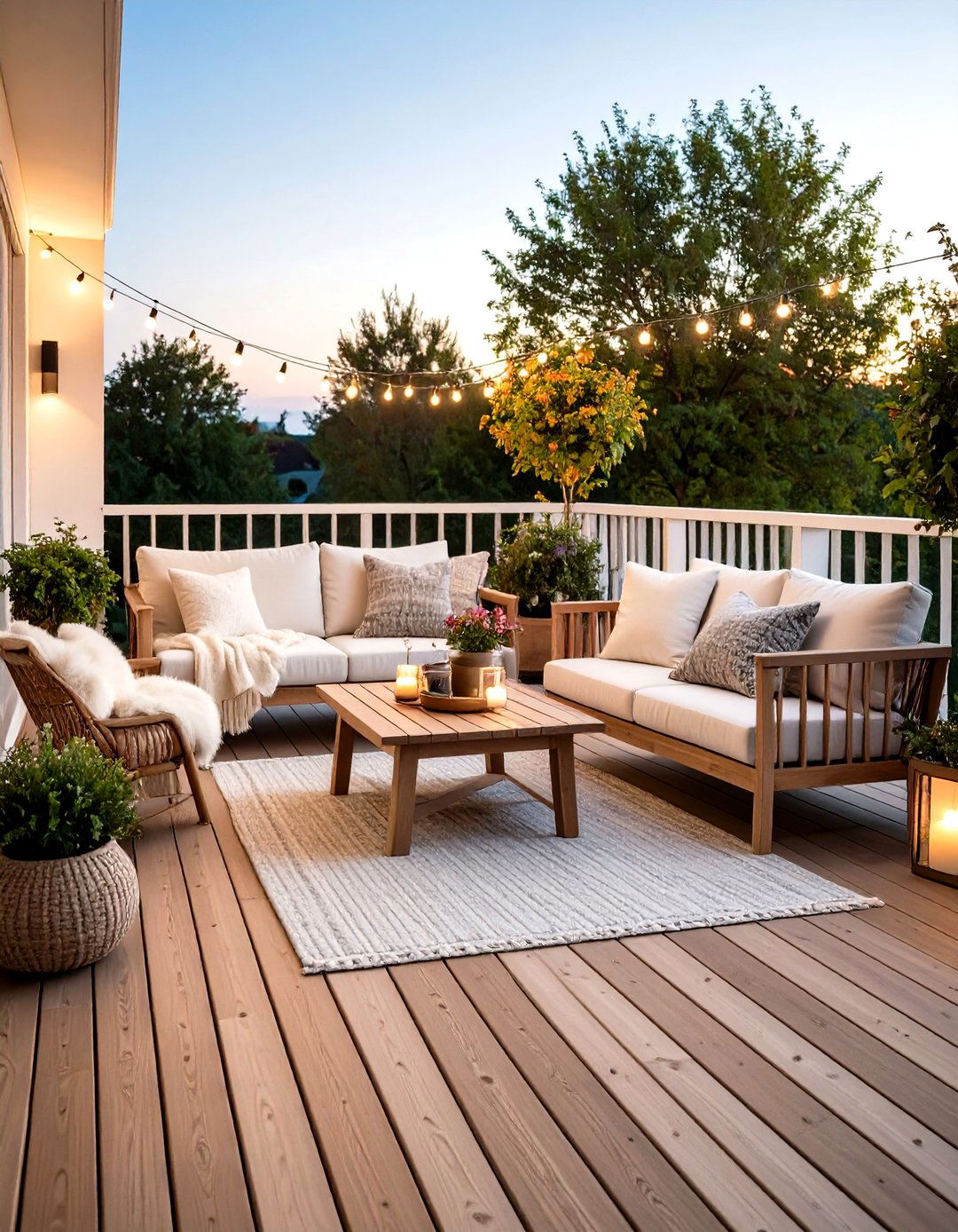 Scandinavian Minimalist Deck - 24 Lanai Porch & Patio Designs